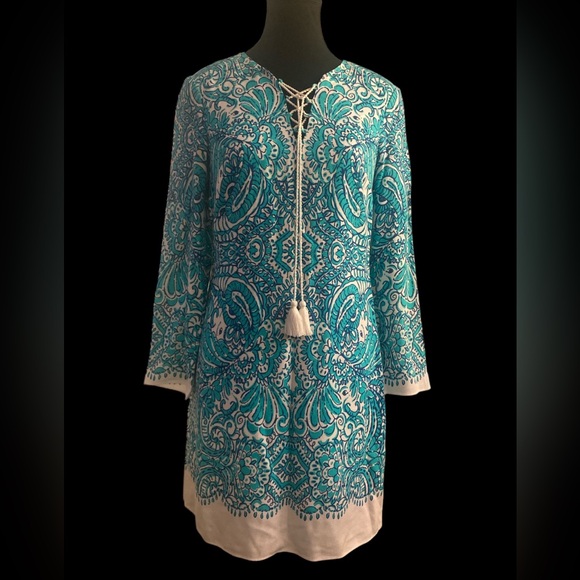LILLY POLITZER ASHBY TUNIC DRESS GUC XS - Picture 1 of 7